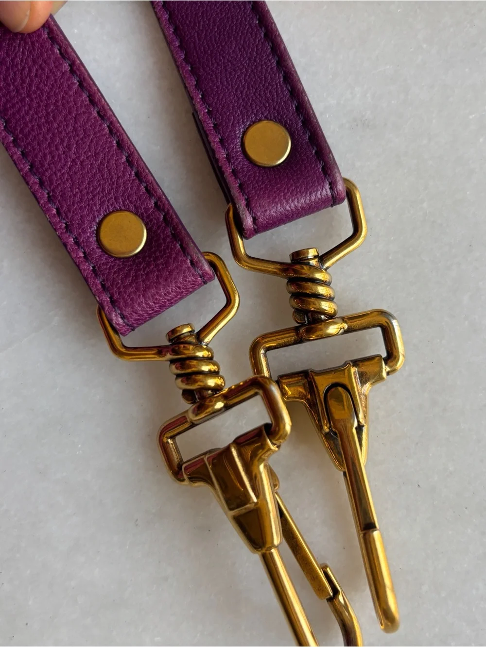 Proenza Schouler PS1 Mini in Veruca Salt Purple